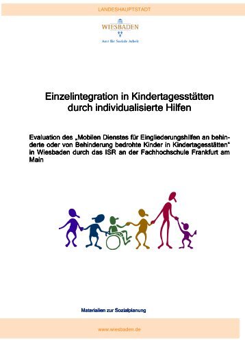 Einzelintegration in KindertagesstÃ¤tten durch individualisierte Hilfen