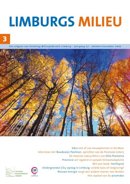 Limburgs Milieu nr. 3 2009 - Milieufederatie Limburg