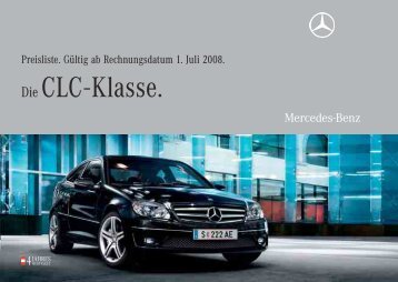 Die CLC-Klasse. - Mercedes Benz