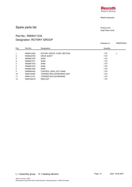 A8VO80SR3/60R1-NZG05K07 - DDKS Industries, hydraulic ...