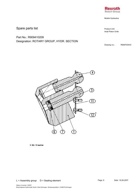 A8VO80SR3/60R1-NZG05K07 - DDKS Industries, hydraulic ...