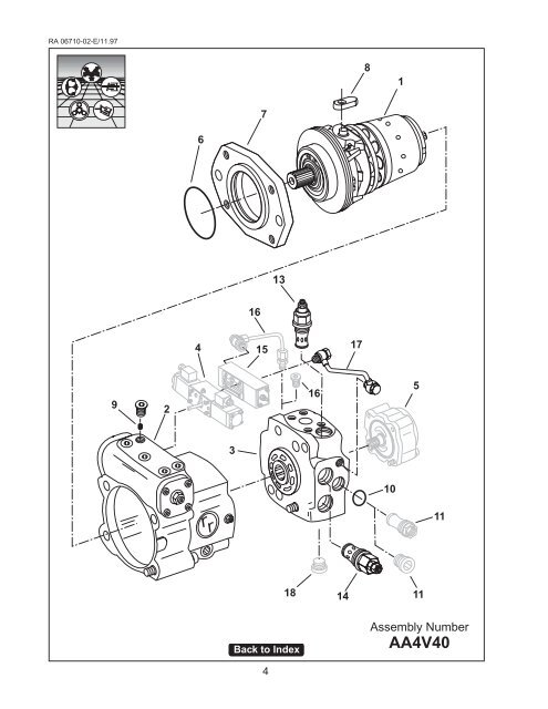 AA4V40 Series 1 - DDKS Industries, hydraulic components distributor