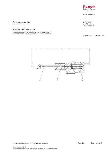 A11VLO130LE2S/10R - DDKS Industries, hydraulic components ...