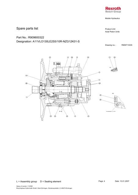 A11VLO130LE2S/10R - DDKS Industries, hydraulic components ...