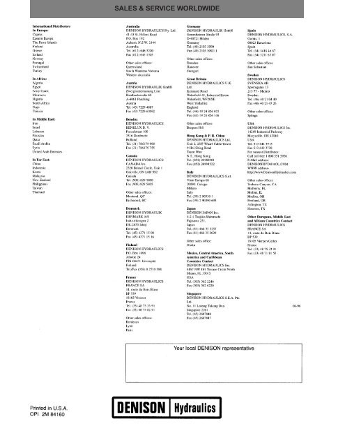 S2-AM121 - DDKS Industries, hydraulic components distributor