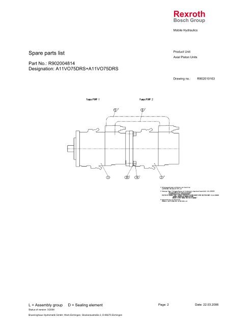 Rexroth - DDKS Industries, hydraulic components distributor