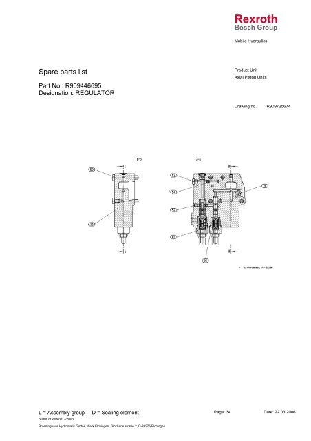 Rexroth - DDKS Industries, hydraulic components distributor