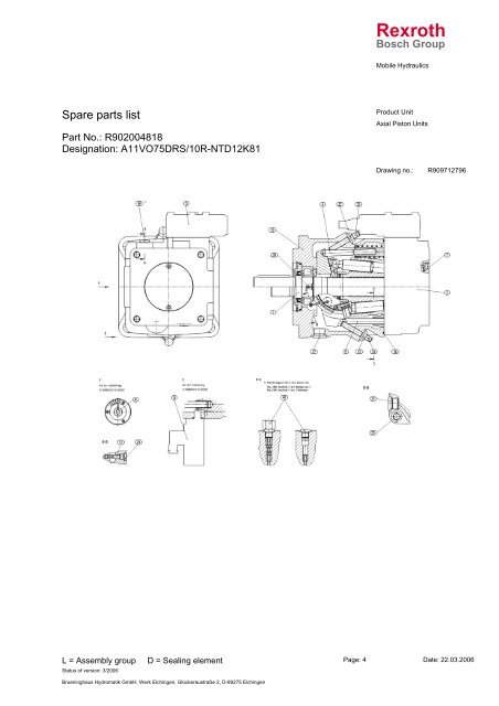 Rexroth - DDKS Industries, hydraulic components distributor