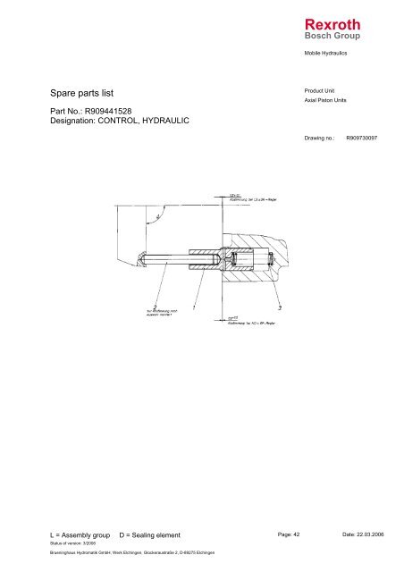 Rexroth - DDKS Industries, hydraulic components distributor