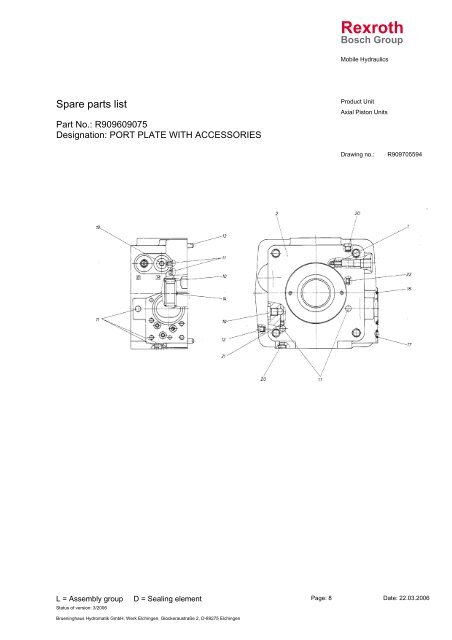 Rexroth - DDKS Industries, hydraulic components distributor