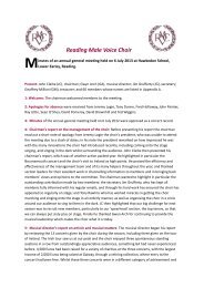Download file - Reading Male Voice Choir