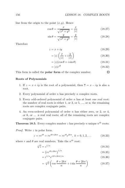 Lecture Notes in Differential Equations - Bruce E. Shapiro