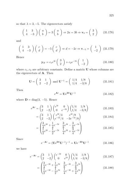 Lecture Notes in Differential Equations - Bruce E. Shapiro