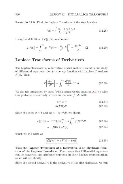 Lecture Notes in Differential Equations - Bruce E. Shapiro