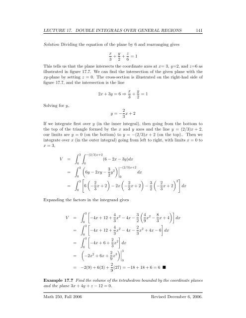 Multivariate Calculus - Bruce E. Shapiro