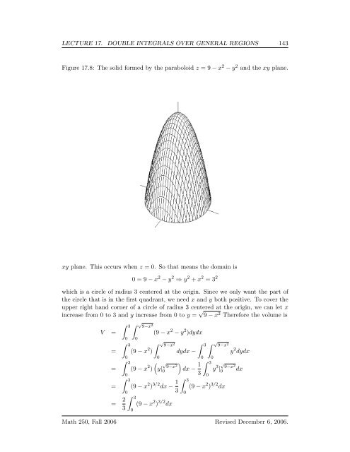 Multivariate Calculus - Bruce E. Shapiro