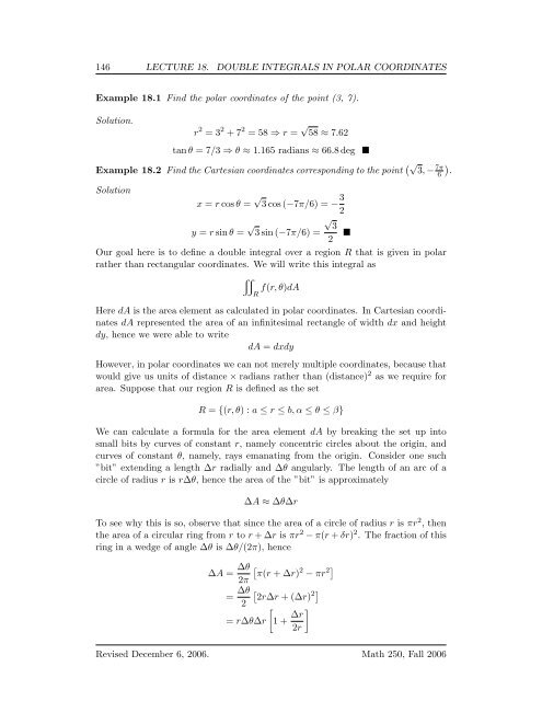 Multivariate Calculus - Bruce E. Shapiro