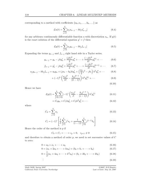 The Computable Differential Equation Lecture ... - Bruce E. Shapiro