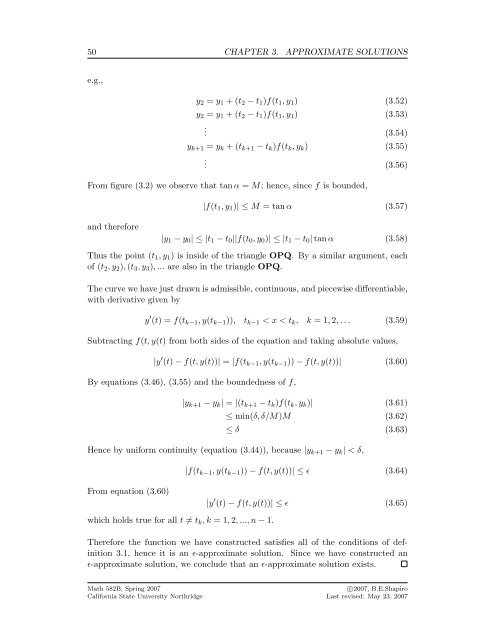 The Computable Differential Equation Lecture ... - Bruce E. Shapiro