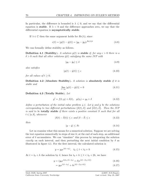 The Computable Differential Equation Lecture ... - Bruce E. Shapiro