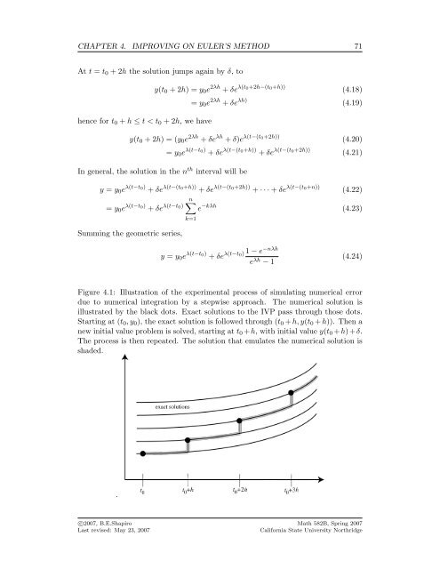 The Computable Differential Equation Lecture ... - Bruce E. Shapiro