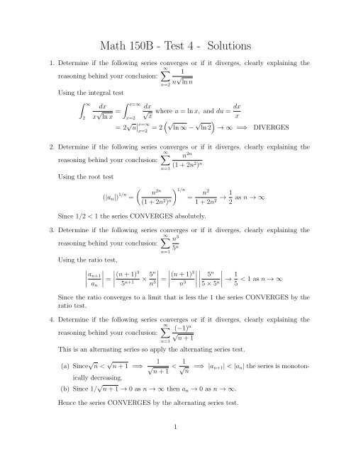 Answers - Bruce E. Shapiro