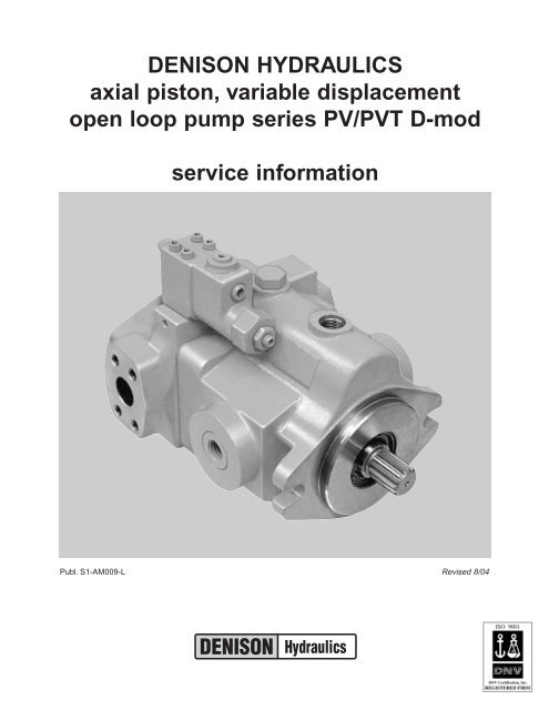 S1-AM009-L - DDKS Industries, hydraulic components distributor