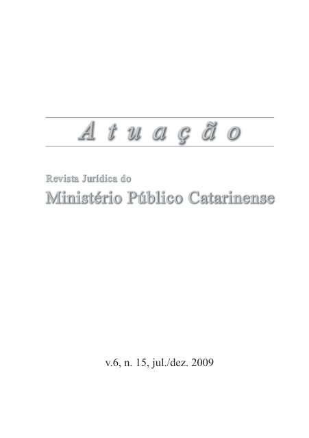 Versão em PDF - Ministério Público de Santa Catarina