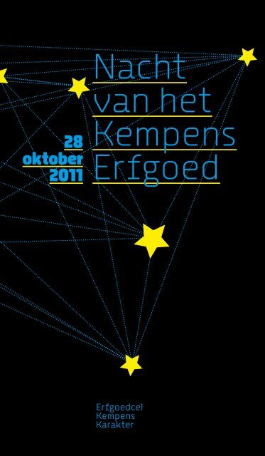 brochure - Erfgoedcel Kempens Karakter