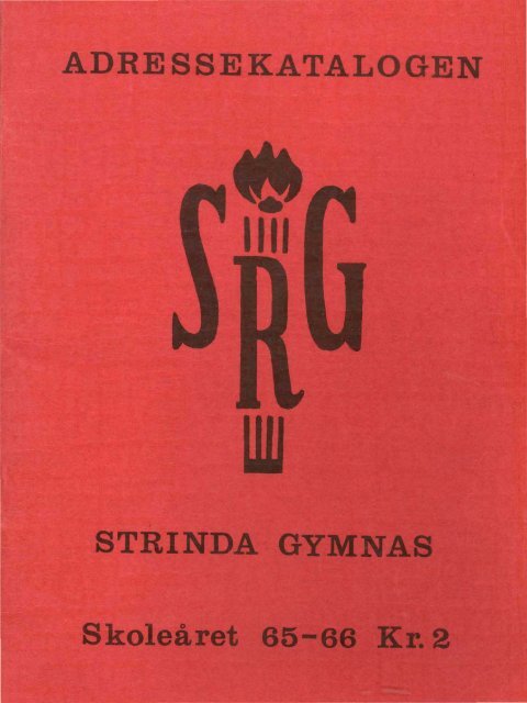 elever ved srg 1965 - Strinda historielag