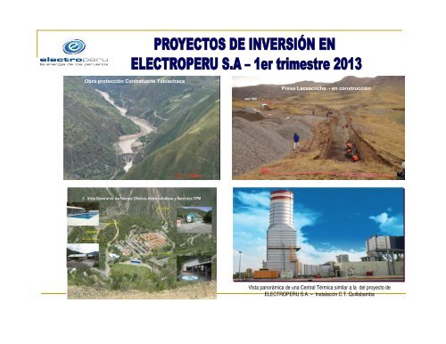 Vista panorÃ¡mica de una Central TÃ©rmica similar a la ... - ElectroperÃº