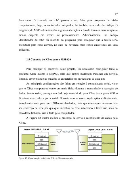 controle de um robÃƒÂ´ movel utilizando a tecnologia zigbee e a visÃƒÂ£o ...