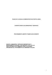 Pliego de clausulas administrativas - Licitación Alumbrado Público
