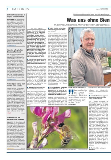 2013-06-05 LW John Weis.pdf - Luxemburger Landesverband fÃ¼r ...