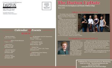 March 2012 - Darton College