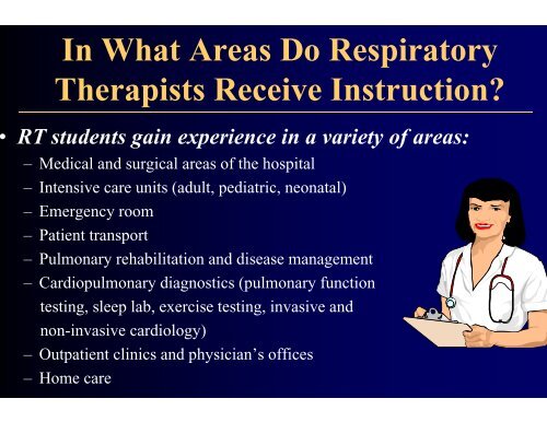 Respiratory Care - Darton College