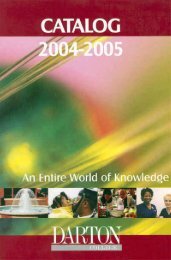 Darton College Catalog - 2004-2005