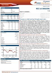 NCC Ltd (NAGCON) - ICICI Direct