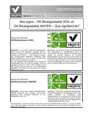 CERTIFICATION - OK compost