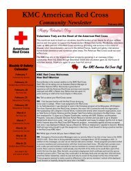 Community Newsletter - KMC Red Cross - American Red Cross