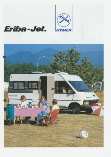Eriba Jet 1989 - Prospekt - Wir lieben Oldtimer