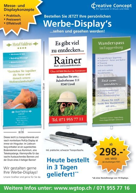 Primafit Ausgabe April 2009 - primafit.ch