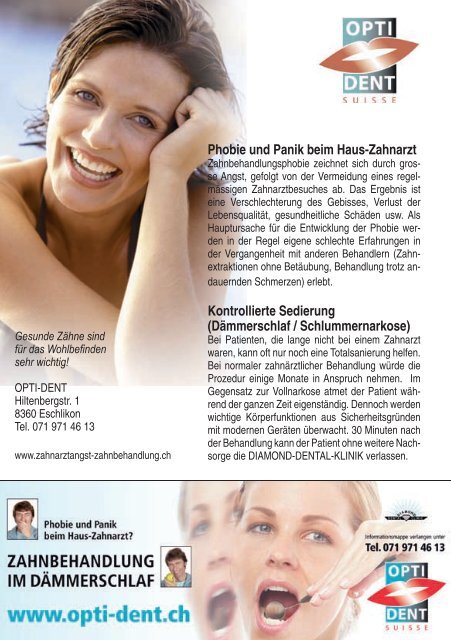 Primafit Ausgabe April 2009 - primafit.ch