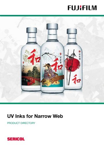 UV Inks for Narrow Web - Fujifilm Sericol