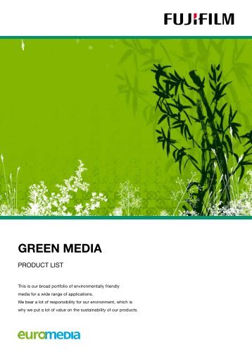 GREEN MEDIA - Fujifilm Sericol