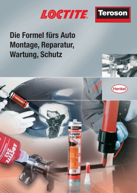 Die Formel fürs Auto Montage, Reparatur, Wartung, Schutz