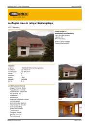 Gepflegtes Haus in ruhiger Siedlungslage - Immobilien-Center ...