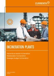 Incineration Plants (Engl.) (PDF / 1510 KB) - Currenta