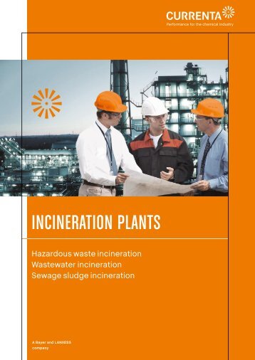 Incineration Plants (Engl.) (PDF / 1510 KB) - Currenta