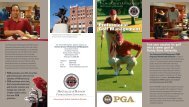 Professional Golf Management - College of Business - Florida State ...